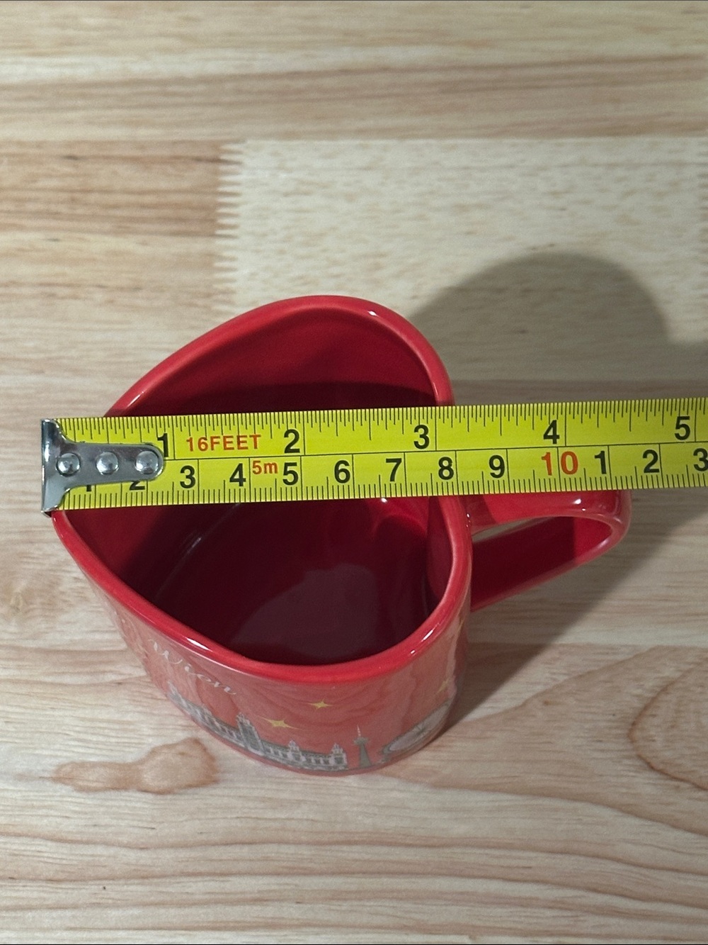 MOHABA Heart Shaped Collectible Mug from Vienna Christmas Market - Picture 11 of 11
